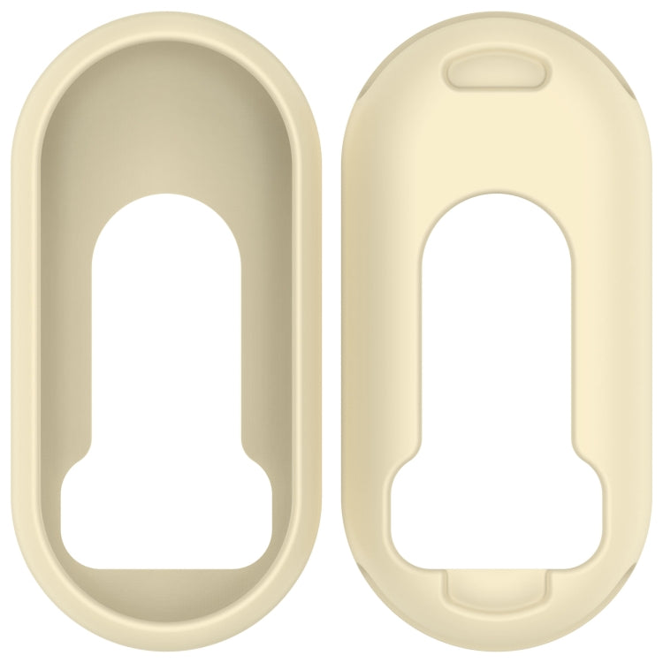 For Xiaomi Smart Band 9 Glossy Surface Silicone Watch Protective Case