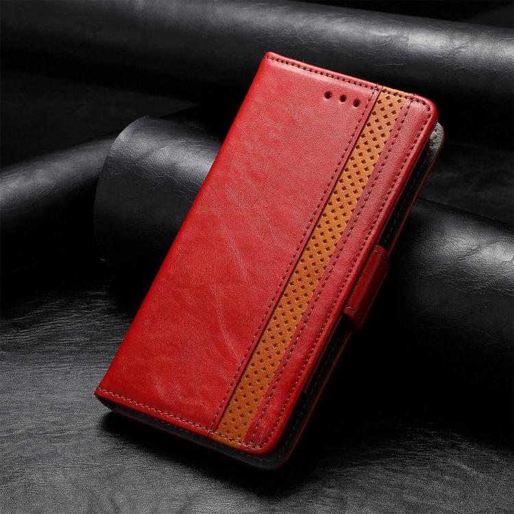 For iPhone 17 Pro CaseNeo Splicing Dual Magnetic Buckle Leather Phone Case