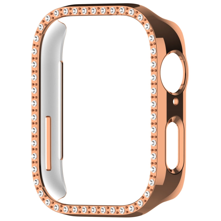 For Huawei Watch Fit3 Diamond Electroplated PC Half Coverage Watch Protective Case
