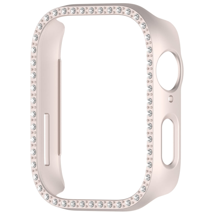 For Huawei Watch Fit3 Diamond Electroplated PC Half Coverage Watch Protective Case