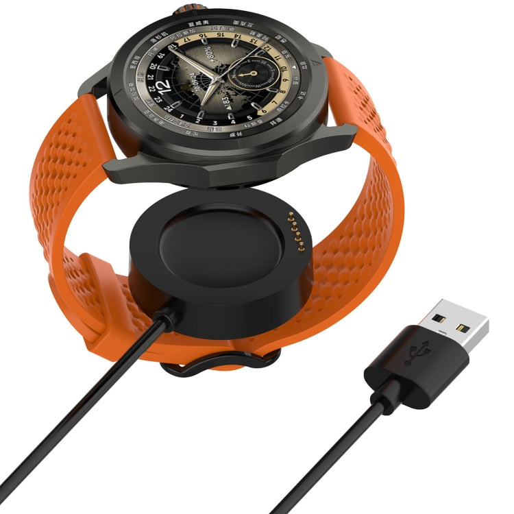 For Xiaomi Watch S4 Sport USB Interface Integrated Smart Watch Magnetic Charging Cable, Length: 1m - Black