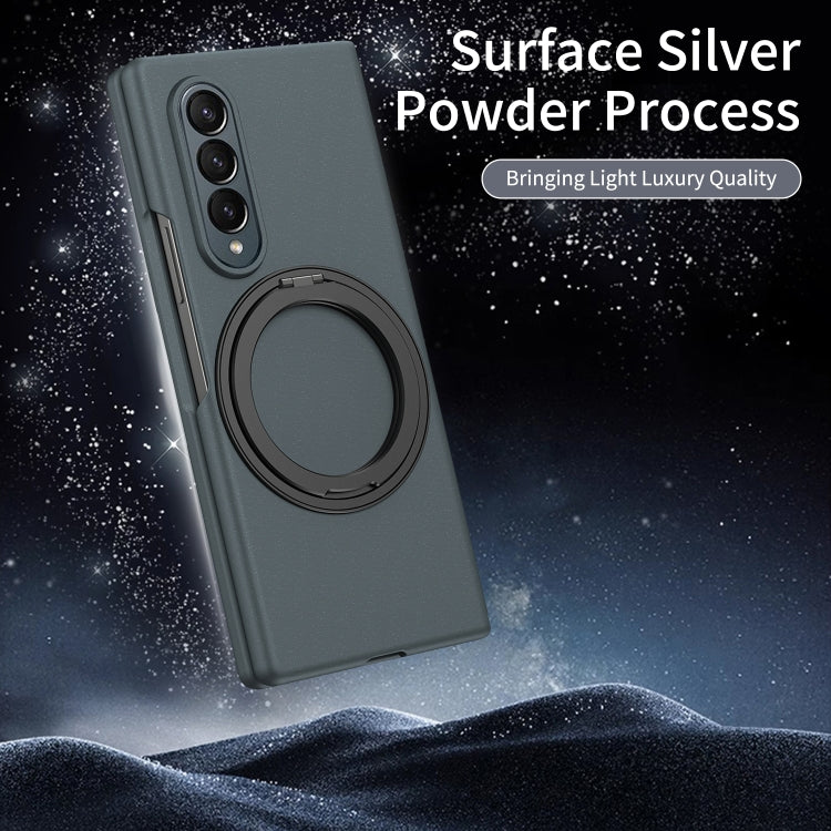 For Galaxy Z Fold4 Thunderbolt 360 Rotating Holder Shockproof Phone Case