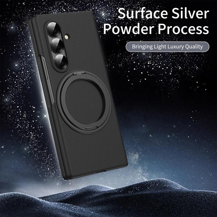 For Galaxy Z Fold7 Thunderbolt 360 Rotating Holder Shockproof Phone Case