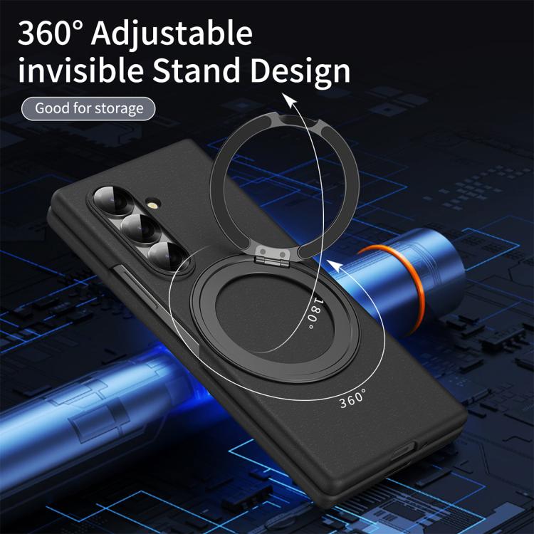 For Galaxy Z Fold8 Ultra 5G Thunderbolt 360 Rotating Holder Shockproof Phone Case