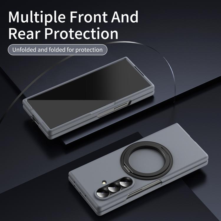 For Galaxy Z Fold8 Ultra 5G Thunderbolt 360 Rotating Holder Shockproof Phone Case