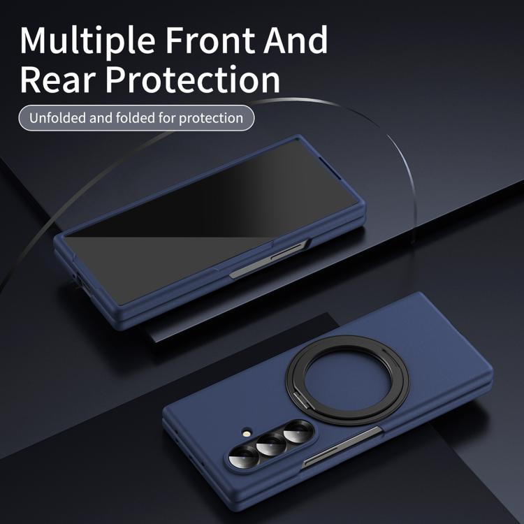 For Galaxy Z Fold8 Ultra 5G Thunderbolt 360 Rotating Holder Shockproof Phone Case