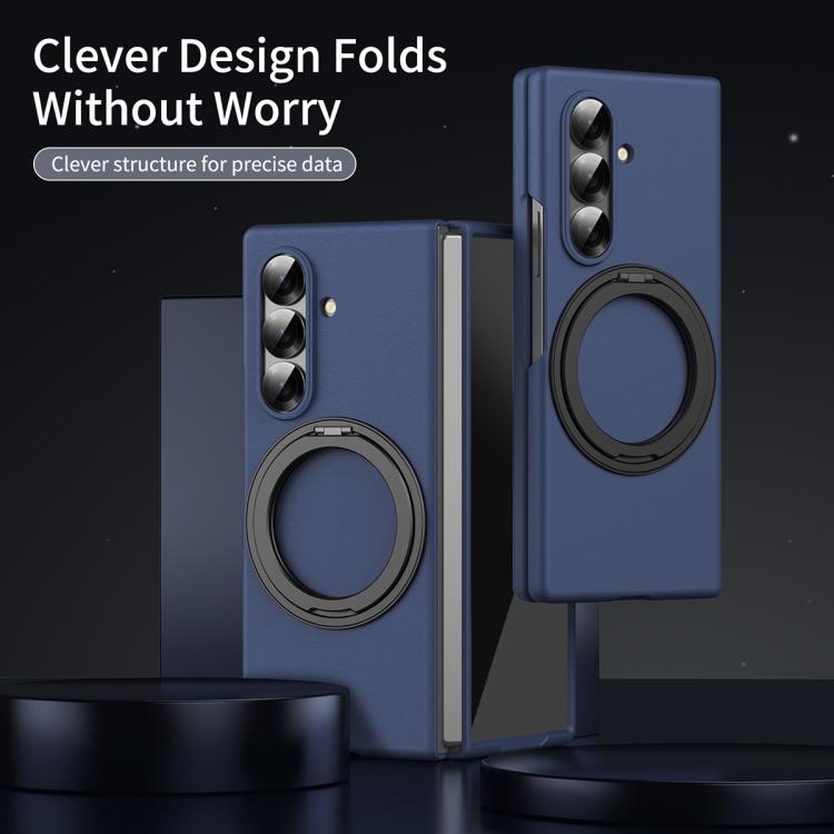 For Galaxy Z Fold8 Ultra 5G Thunderbolt 360 Rotating Holder Shockproof Phone Case