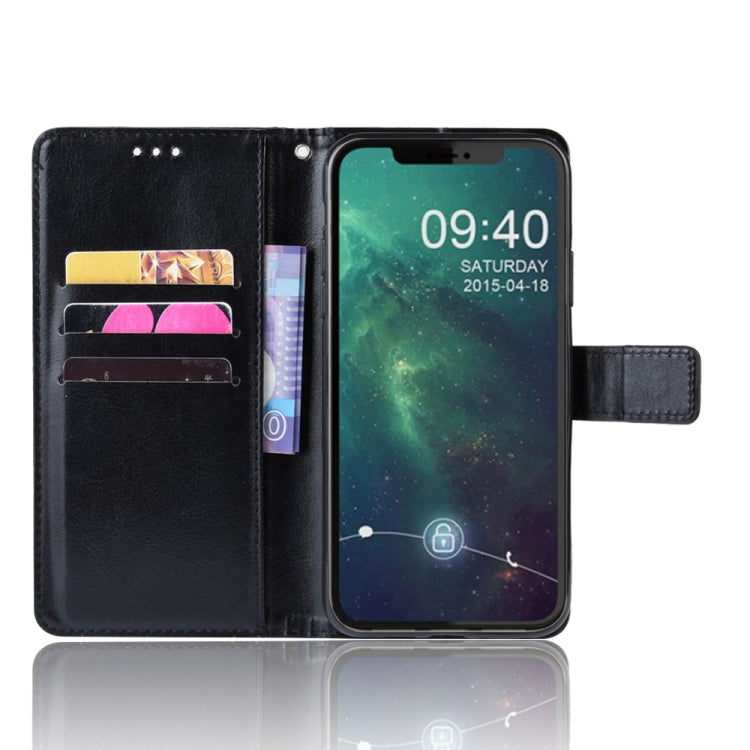 Retro Crazy Horse Texture Horizontal Flip Leather Case for  iPhone 11 Pro 5.8 inch, with Holder & Card Slots & Photo Frame