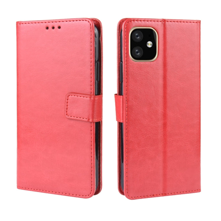 Retro Crazy Horse Texture Horizontal Flip Leather Case for  iPhone 11 Pro 5.8 inch, with Holder & Card Slots & Photo Frame