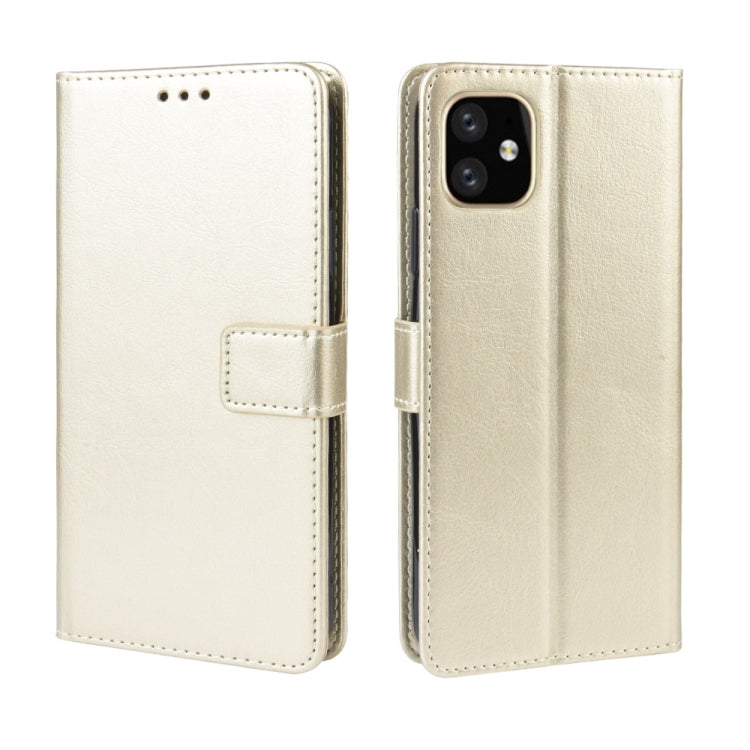 Retro Crazy Horse Texture Horizontal Flip Leather Case for  iPhone 11 Pro 5.8 inch, with Holder & Card Slots & Photo Frame