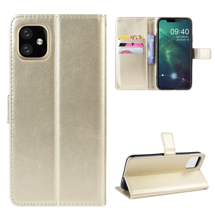 Retro Crazy Horse Texture Horizontal Flip Leather Case for  iPhone 11 Pro 5.8 inch, with Holder & Card Slots & Photo Frame