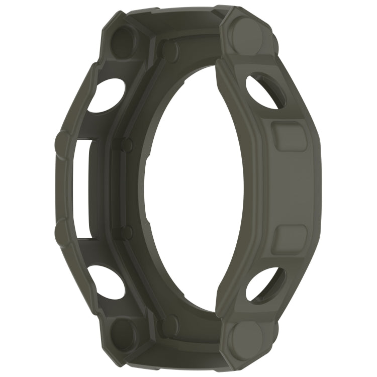 For Amazfit T-Rex3 Armor Hollow TPU Half Coverage Watch Case