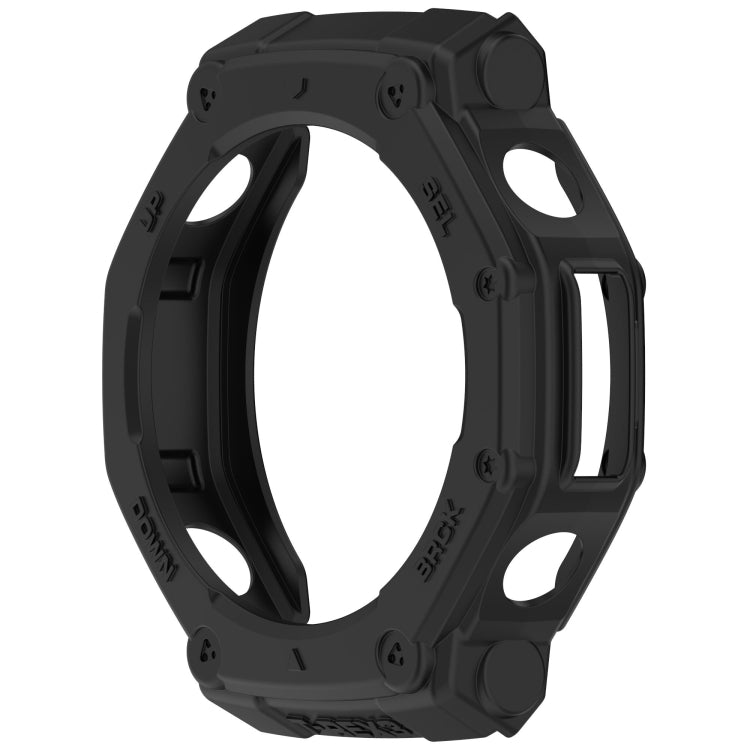 For Amazfit T-Rex3 Armor Hollow TPU Half Coverage Watch Case