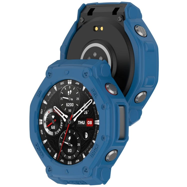 For Amazfit T-Rex3 Armor Hollow TPU Half Coverage Watch Case
