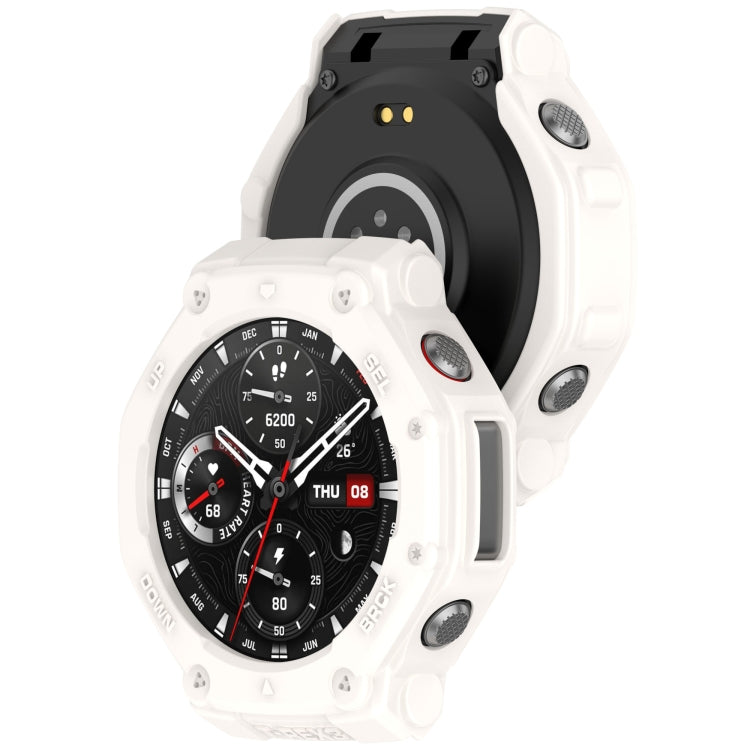 For Amazfit T-Rex3 Armor Hollow TPU Half Coverage Watch Case