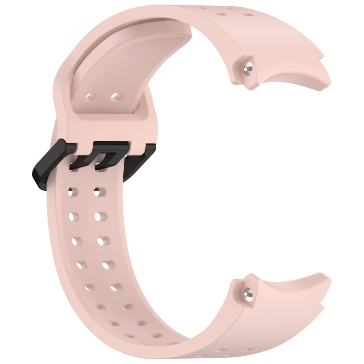 For Samsung Galaxy Watch 7 40 / 44mm Diplopore Button Quick Release Silicone Watch Band