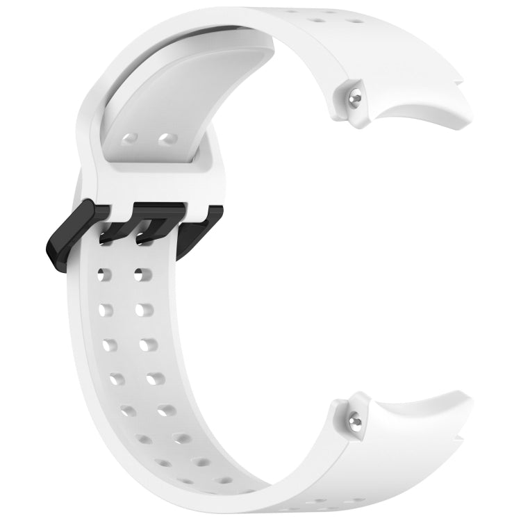 For Samsung Galaxy Watch 5 Pro Diplopore Button Quick Release Silicone Watch Band
