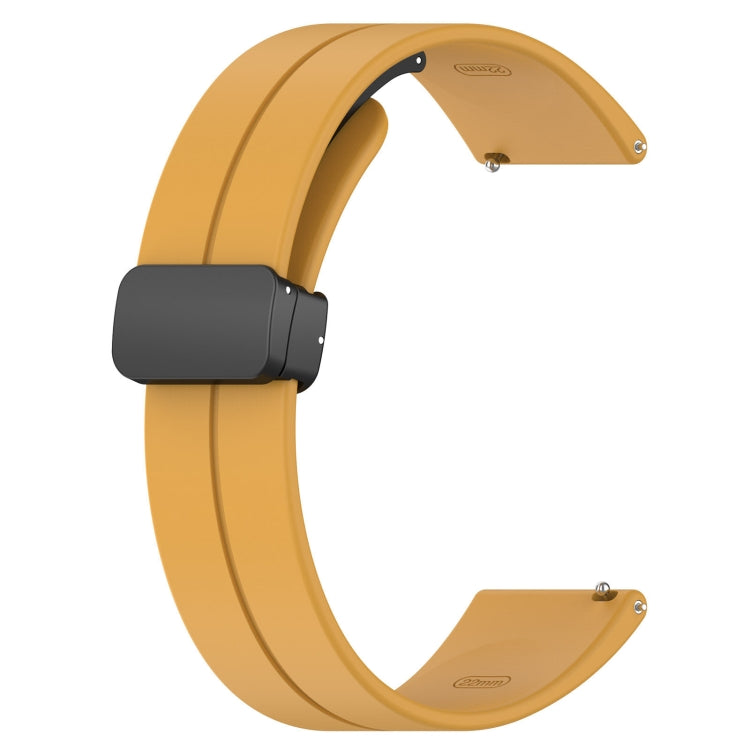 For Redmi Watch 5 Lite Folding Magnetic Buckle Silicone Watch Band