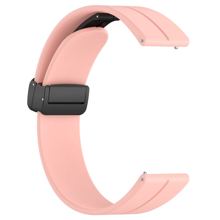 For Redmi Watch 5 Lite Folding Magnetic Buckle Silicone Watch Band