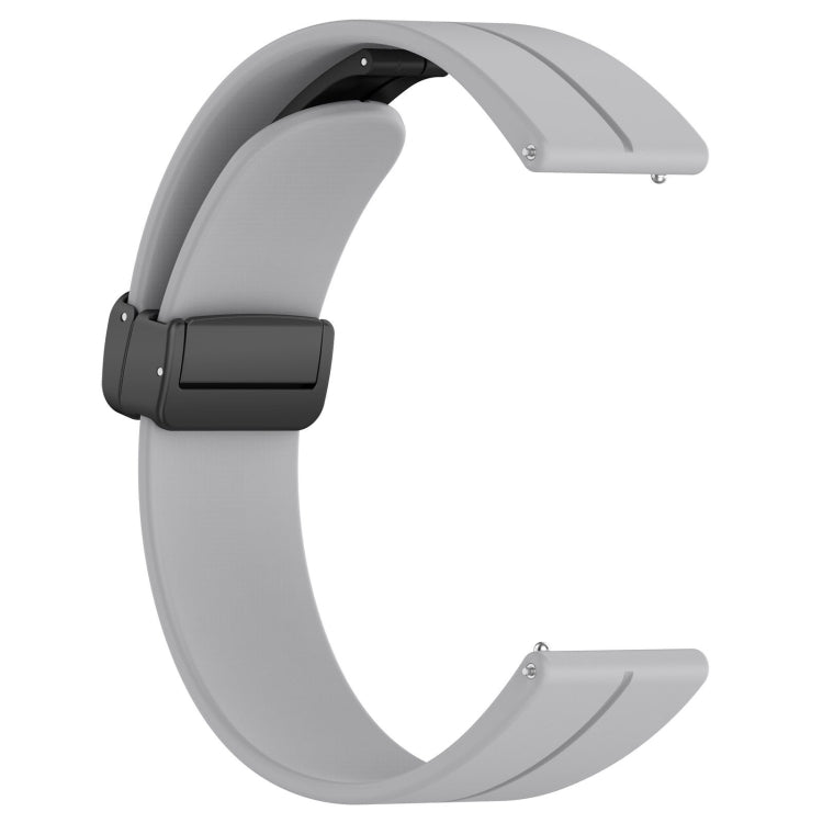 For Redmi Watch 5 Lite Folding Magnetic Buckle Silicone Watch Band