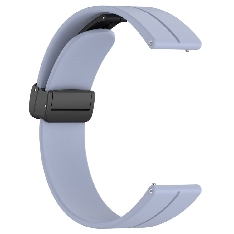 For Redmi Watch 5 Lite Folding Magnetic Buckle Silicone Watch Band