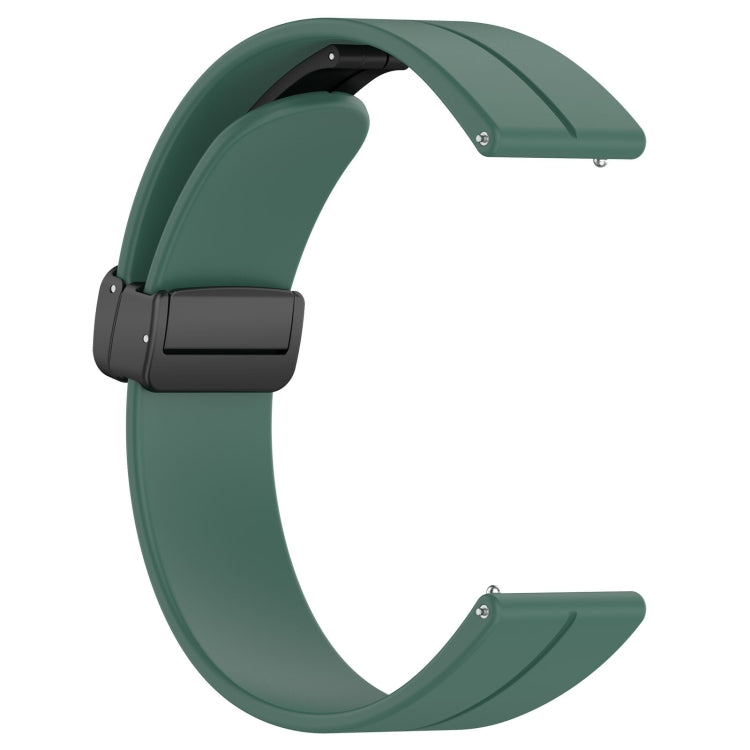 For Redmi Watch 5 Lite Folding Magnetic Buckle Silicone Watch Band