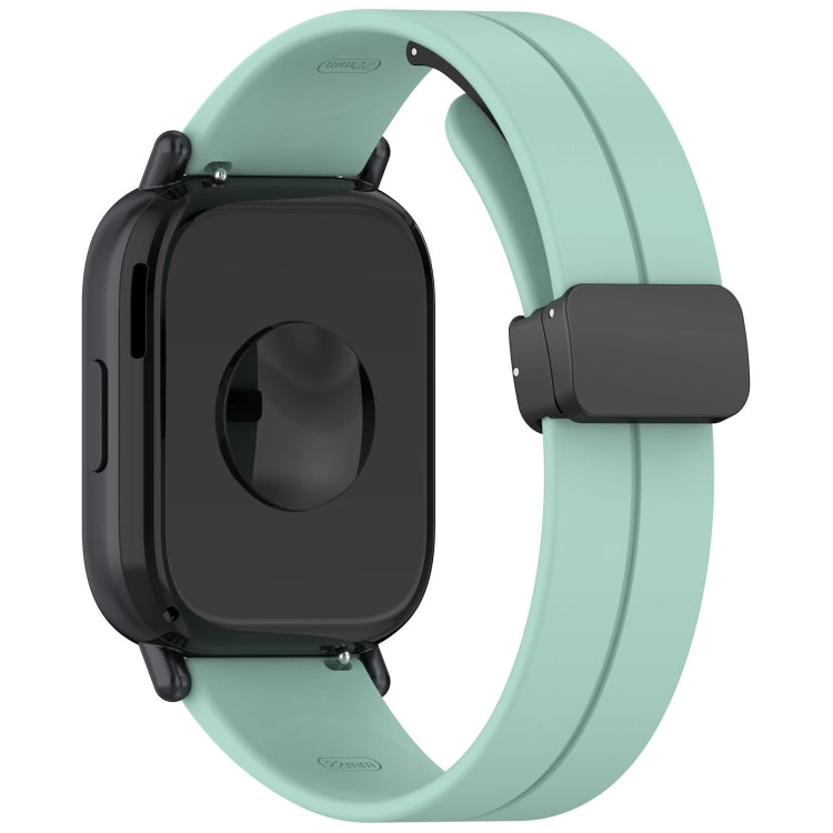 For Redmi Watch 5 Lite Folding Magnetic Buckle Silicone Watch Band