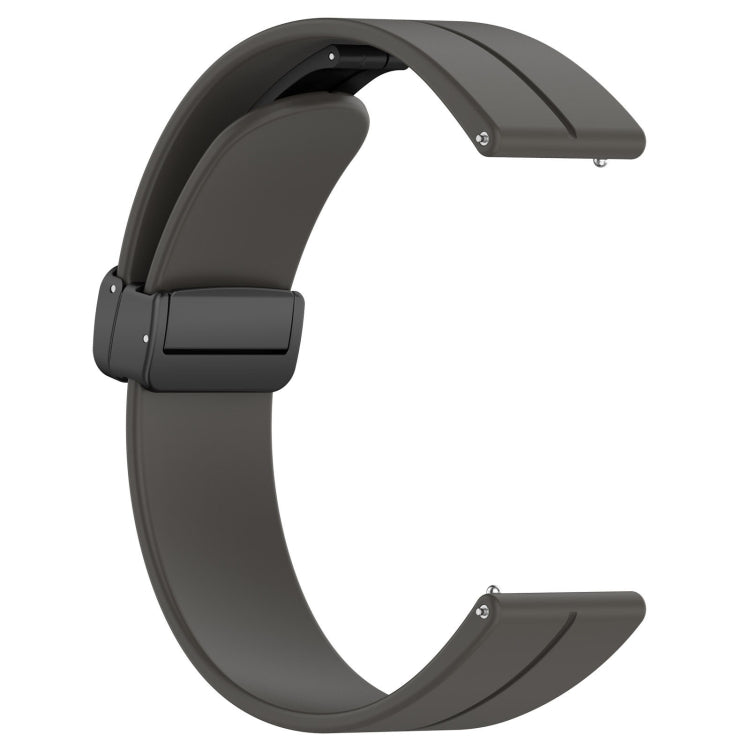 For Redmi Watch 5 Lite Folding Magnetic Buckle Silicone Watch Band