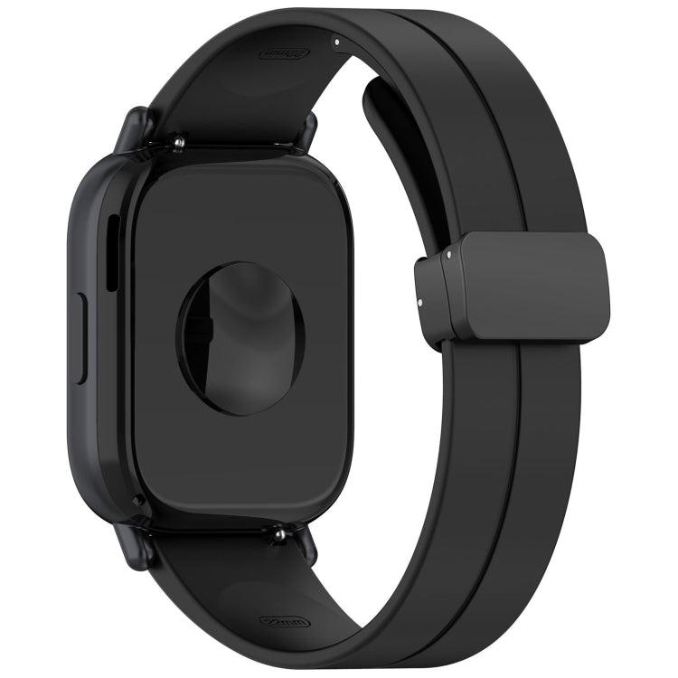 For Redmi Watch 5 Active Folding Magnetic Buckle Silicone Watch Band