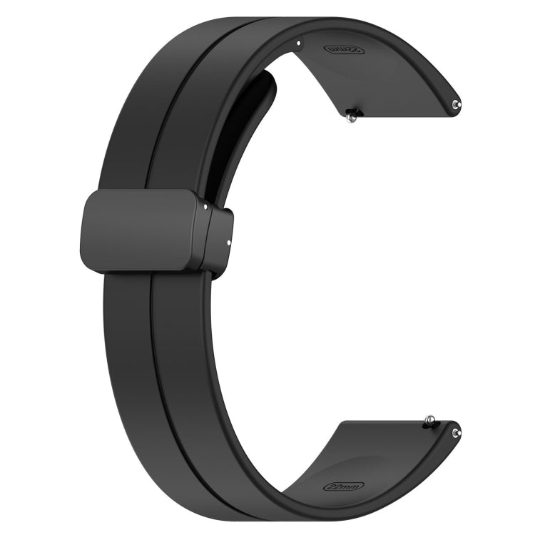 For Redmi Watch 5 Active Folding Magnetic Buckle Silicone Watch Band