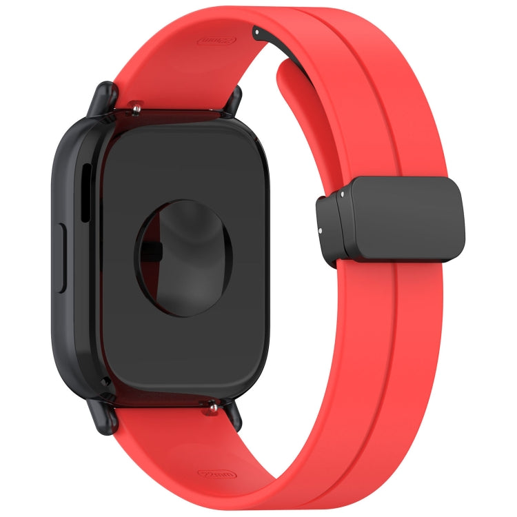 For Redmi Watch 5 Active Folding Magnetic Buckle Silicone Watch Band