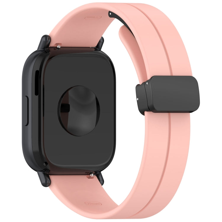 For Redmi Watch 5 Active Folding Magnetic Buckle Silicone Watch Band