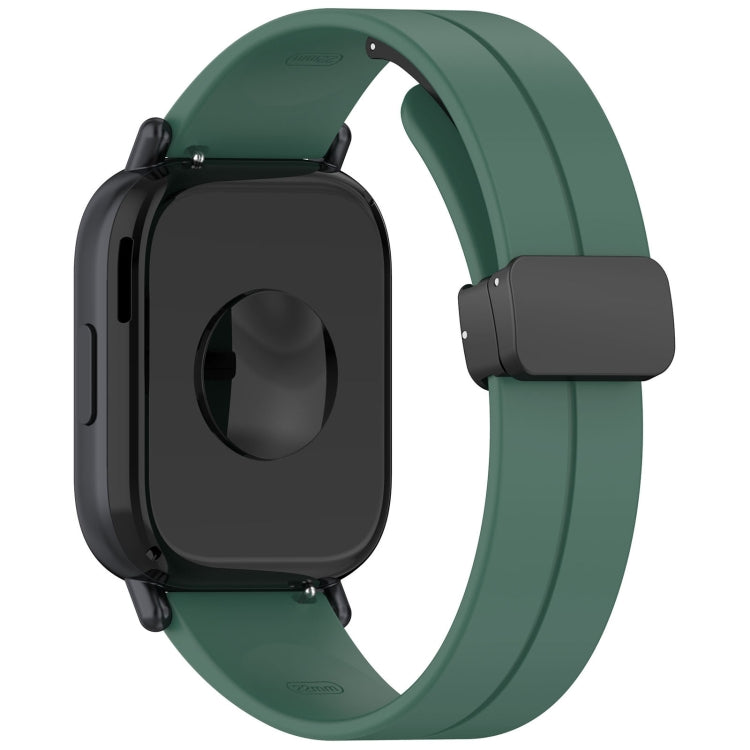 For Redmi Watch 5 Active Folding Magnetic Buckle Silicone Watch Band