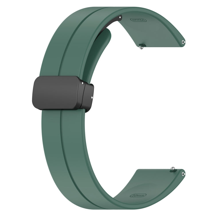 For Redmi Watch 5 Active Folding Magnetic Buckle Silicone Watch Band