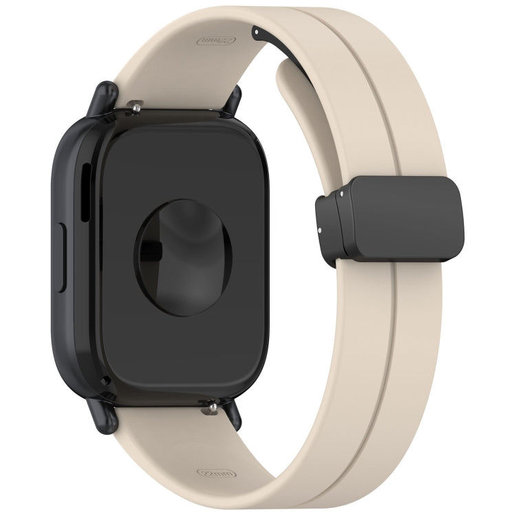 For Redmi Watch 5 Active Folding Magnetic Buckle Silicone Watch Band
