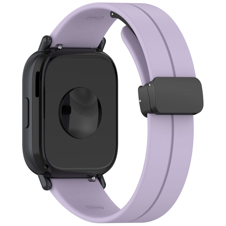 For Redmi Watch 5 Active Folding Magnetic Buckle Silicone Watch Band