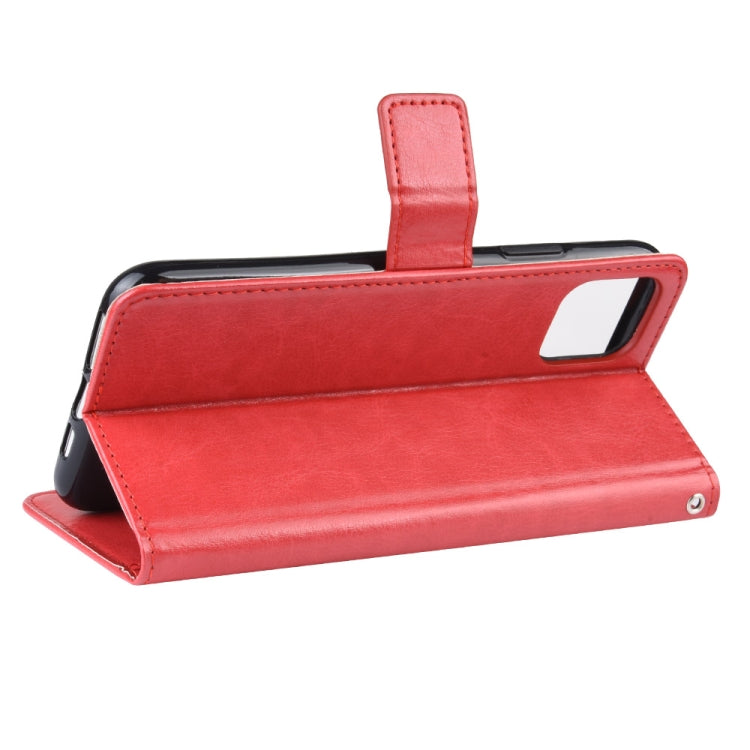 Retro Crazy Horse Texture Horizontal Flip Leather Case for iPhone 11 6.1 inch, with Holder & Card Slots & Photo Frame