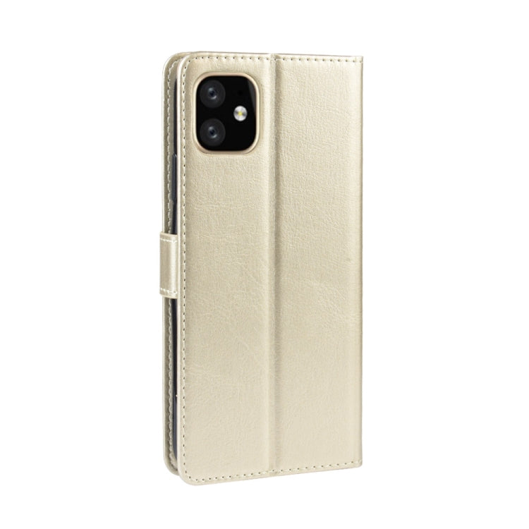 Retro Crazy Horse Texture Horizontal Flip Leather Case for iPhone 11 6.1 inch, with Holder & Card Slots & Photo Frame