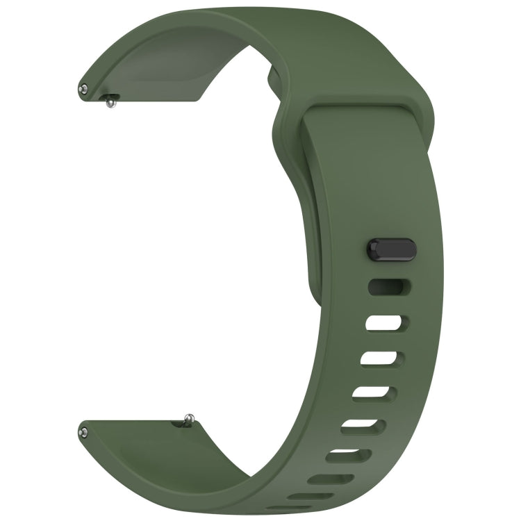 For Redmi Watch 5 Active Youth Version Solid Color Quick Release Silicone Watch Band
