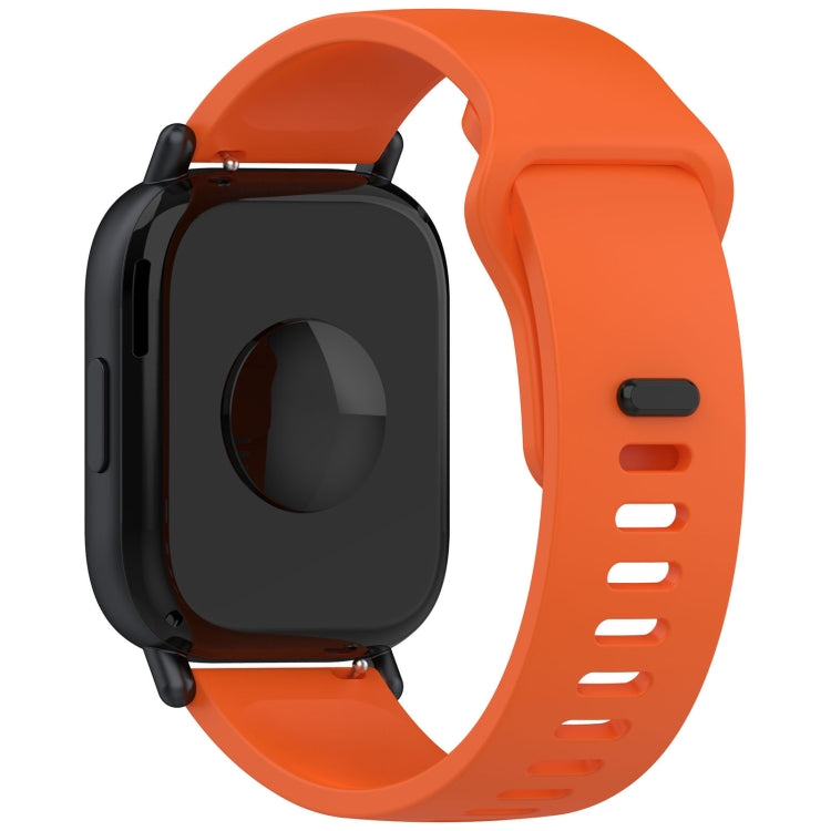 For Redmi Watch 5 Active Youth Version Solid Color Quick Release Silicone Watch Band