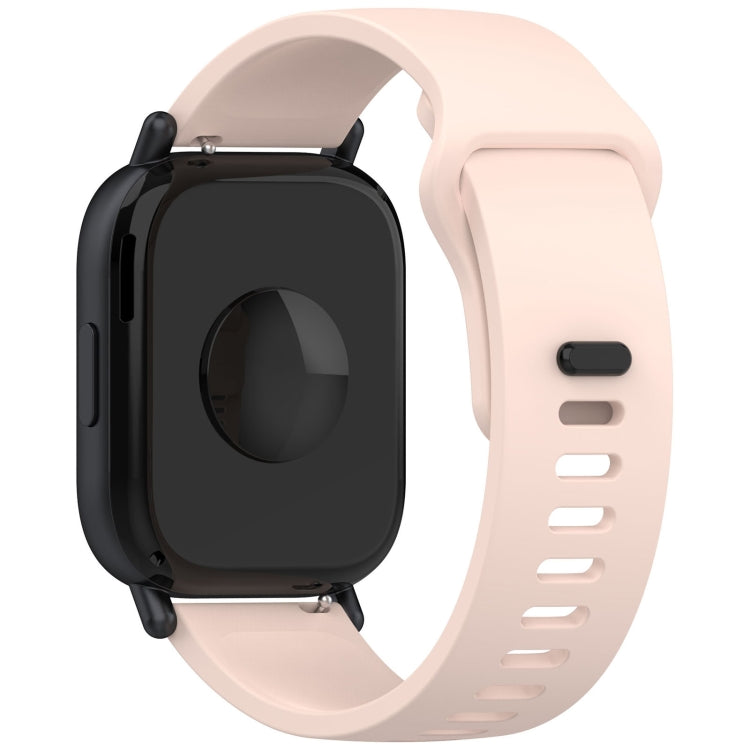 For Redmi Watch 5 Active Youth Version Solid Color Quick Release Silicone Watch Band