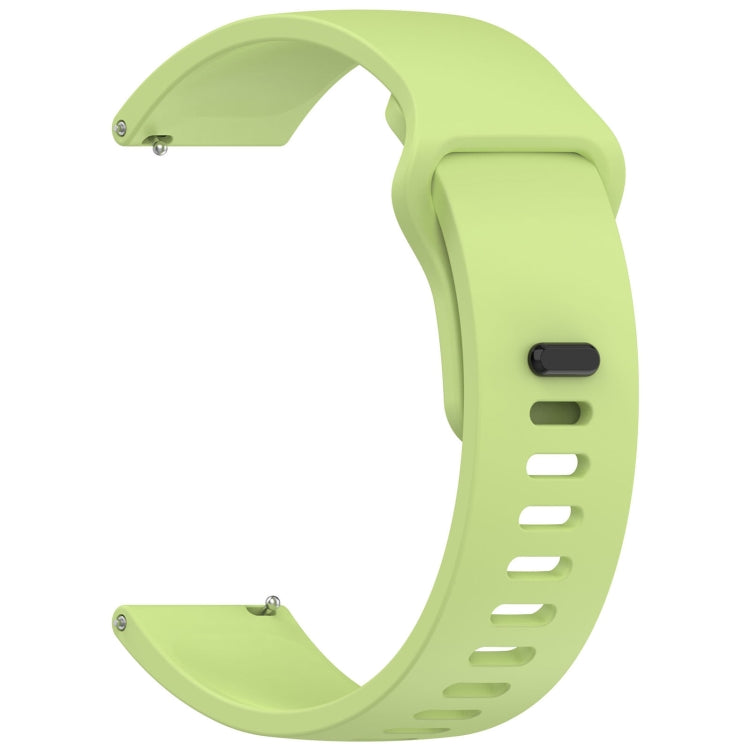 For Redmi Watch 5 Active Youth Version Solid Color Quick Release Silicone Watch Band