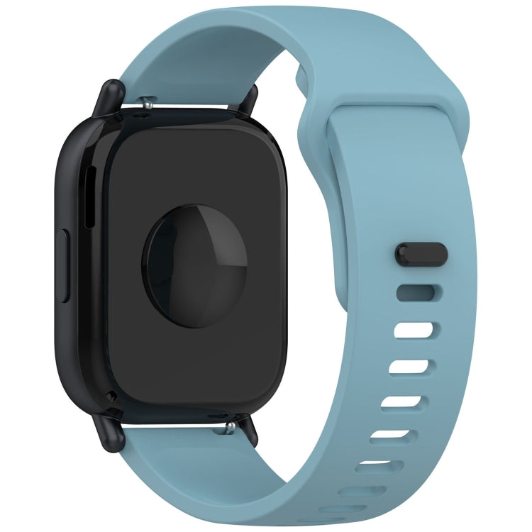 For Redmi Watch 5 Active Youth Version Solid Color Quick Release Silicone Watch Band