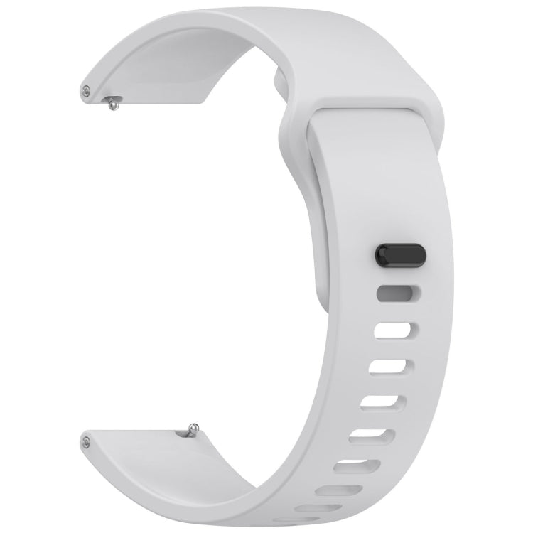 For Redmi Watch 5 Active Youth Version Solid Color Quick Release Silicone Watch Band