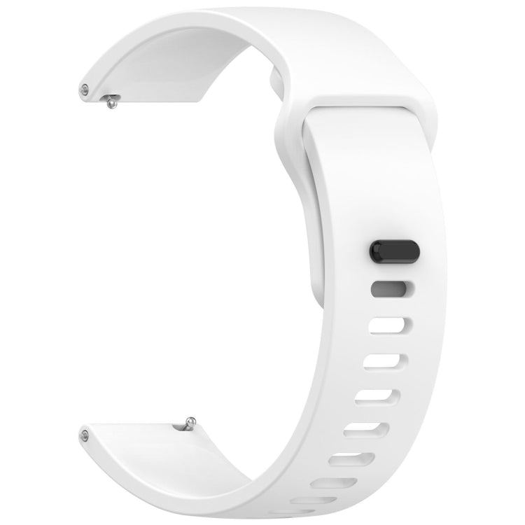 For Redmi Watch 5 Lite Youth Version Solid Color Quick Release Silicone Watch Band