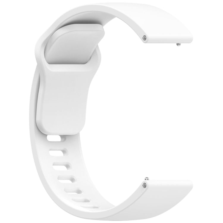 For Redmi Watch 5 Lite Youth Version Solid Color Quick Release Silicone Watch Band