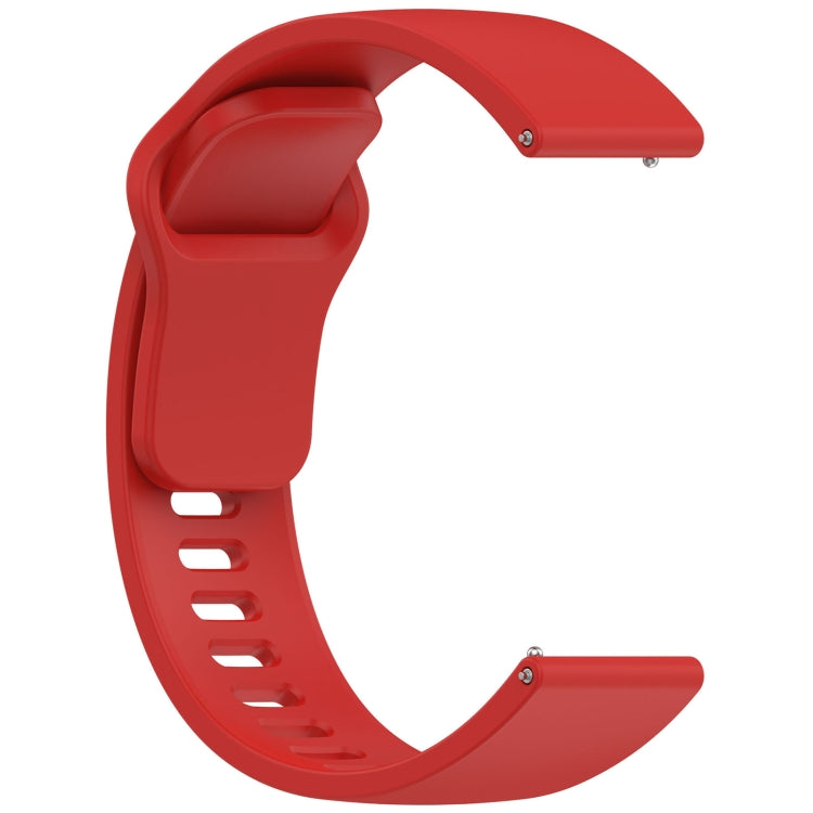 For Redmi Watch 5 Lite Youth Version Solid Color Quick Release Silicone Watch Band