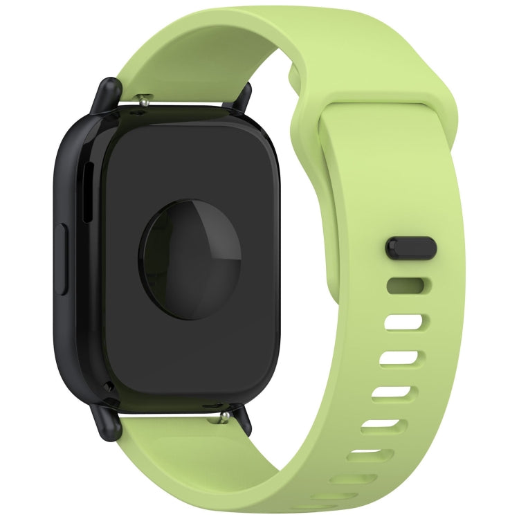 For Redmi Watch 5 Lite Youth Version Solid Color Quick Release Silicone Watch Band