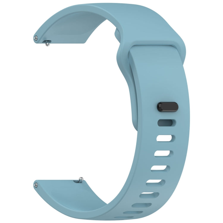 For Redmi Watch 5 Lite Youth Version Solid Color Quick Release Silicone Watch Band