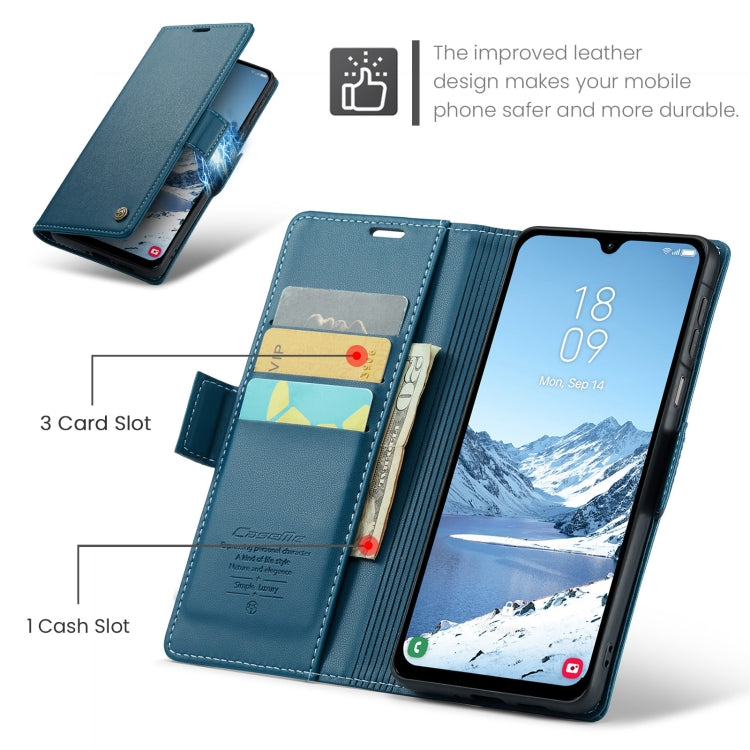 For Galaxy A26 5G CaseMe 023 Butterfly Buckle Litchi Texture RFID Anti-theft Leather Phone Case